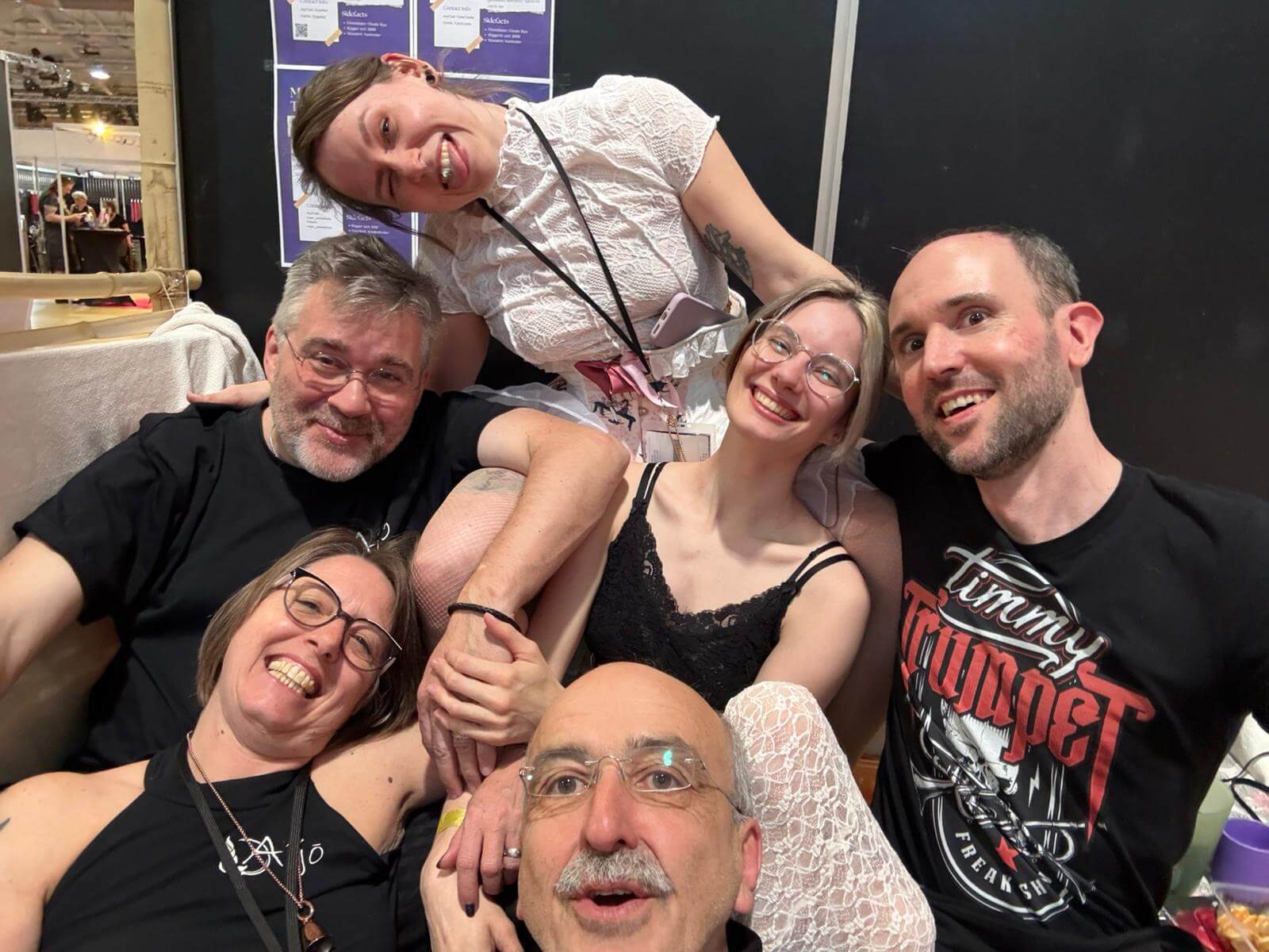 Part of the Rope Experience booth group